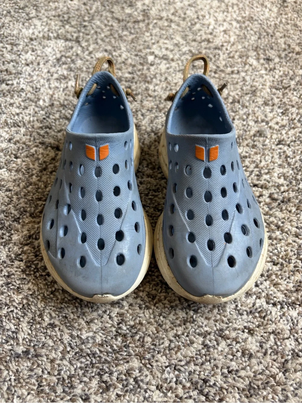 Boys Kane Light Blue Slip-On Perforated Foam Clog - size 10